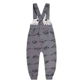 

Полукомбинезон для мальчика, рост 92 см., цвет графитовый