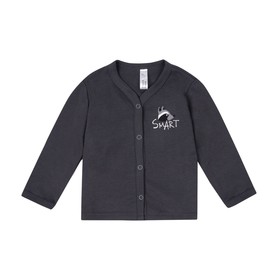 

Кофта «Улыбка», рост 80 см., цвет графитовый