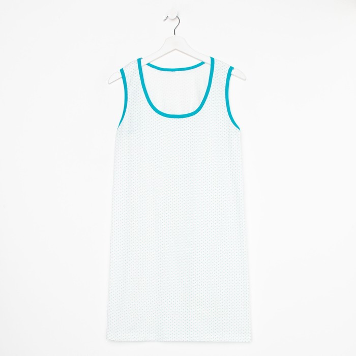 Ночная сорочка женская, цвет бирюзовый, размер 48
