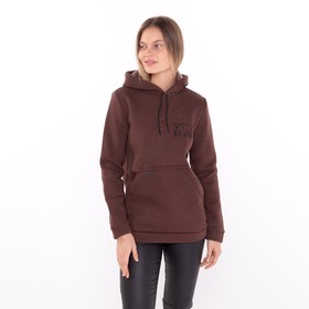

Худи женское, цвет шоколадный, размер 54