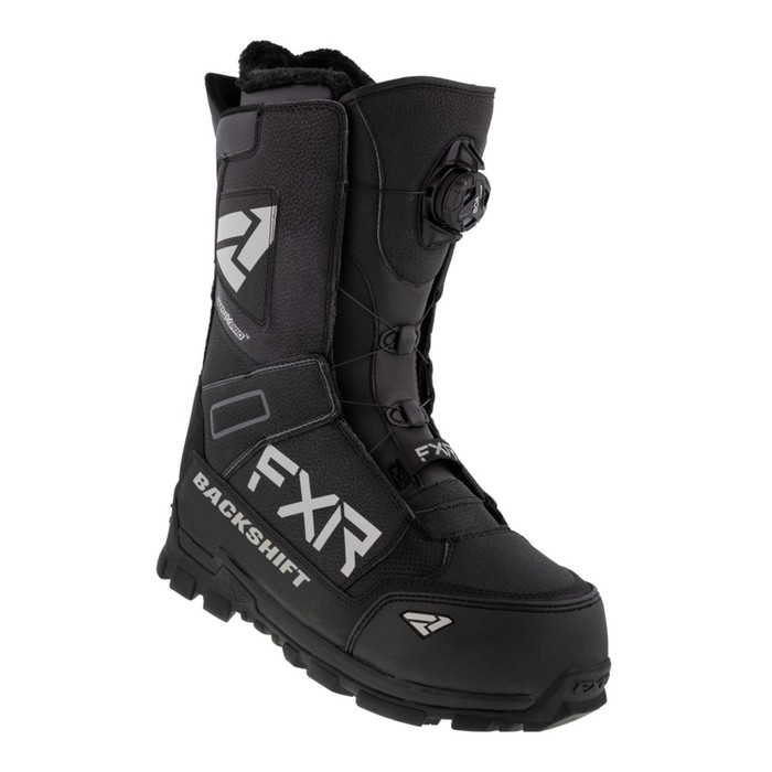 Ботинки FXR Backshift BOA с утеплителем, размер 8/10, чёрный