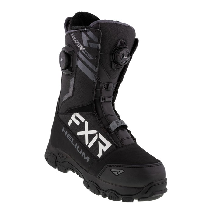 Ботинки FXR Helium Dual BOA с утеплителем, размер 42, чёрные ботинки fxr helium boa с утеплителем размер 40 чёрные