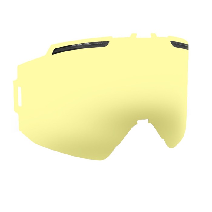 Линза 509 Sinister X6 Fuzion Flow без подогрева, жёлтая очки 509 sinister xl6 без подогрева белые жёлтые