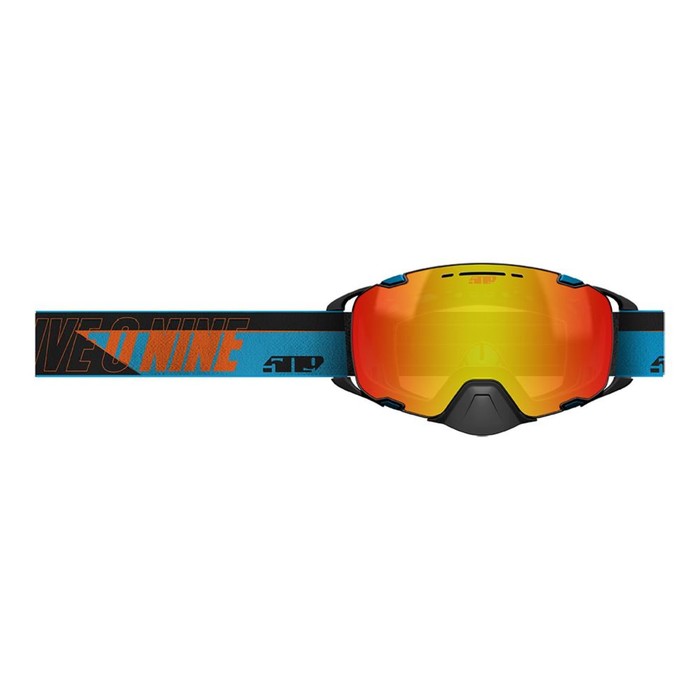 Очки 509 Aviator 2.0 без подогрева, голубые, чёрные, оранжевые очки 509 kingpin для взрослых оранжевые чёрные