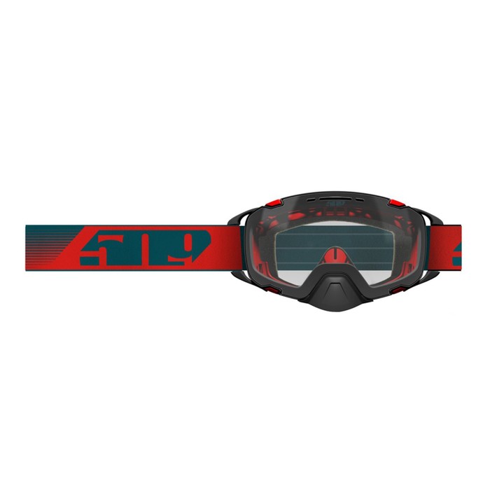 Очки 509 Aviator 2.0 без подогрева, красные, синие, прозрачные очки 509 aviator 2 0 с магнитной линзой f02005700 000 001