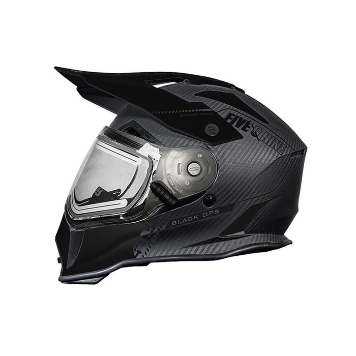 Шлем 509 Delta R3L Carbon с подогревом, размер XS, чёрный шлем 509 delta r3l с подогревом размер m чёрный жёлтый камуфляж