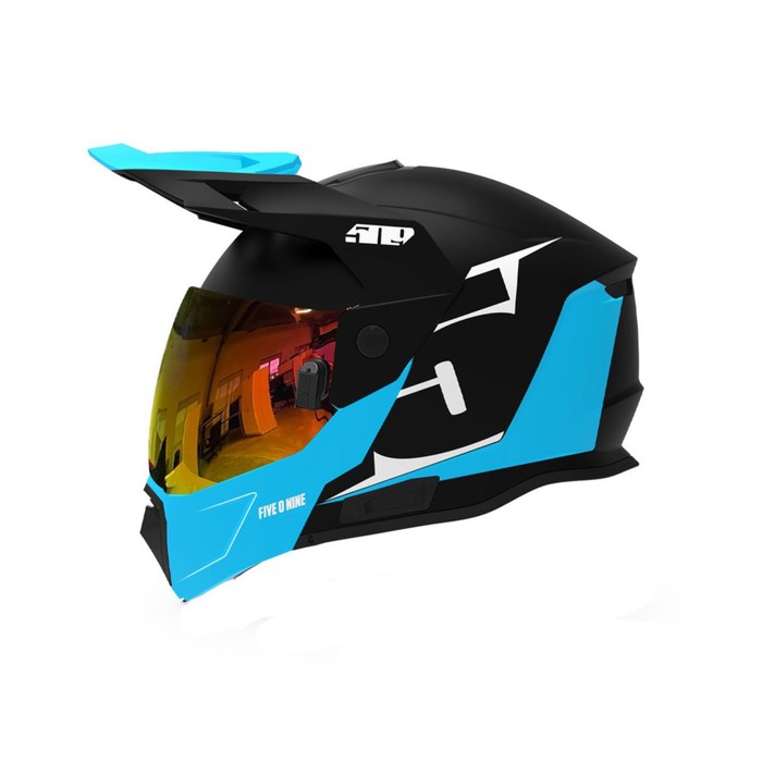 Шлем 509 Delta R4 с подогревом, размер XS, синий, чёрный