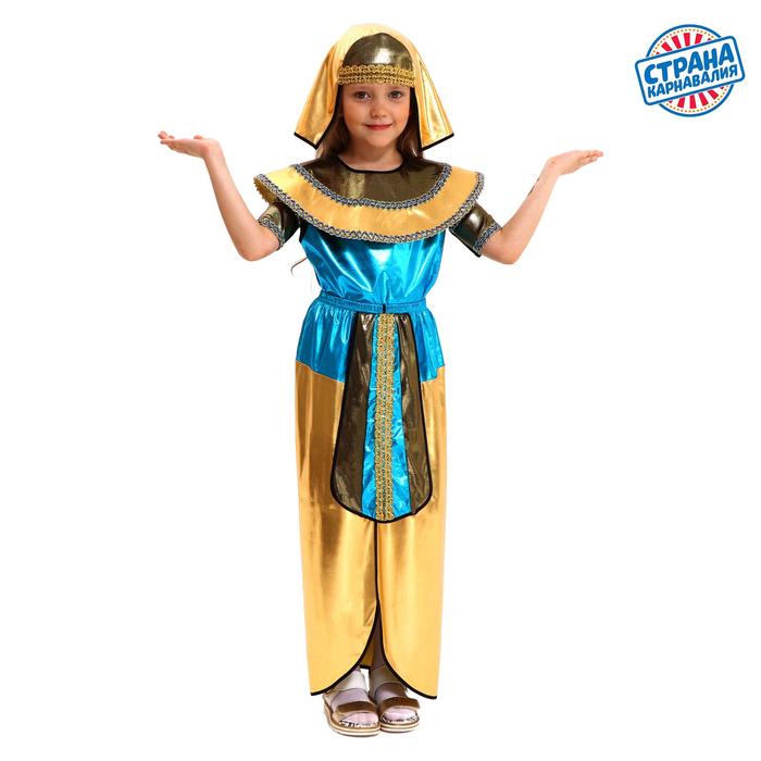 Карнавальный костюм «Клеопатра», р. 28, рост 98-104 см карнавальный костюм клеопатра р 28 рост 98 104 см