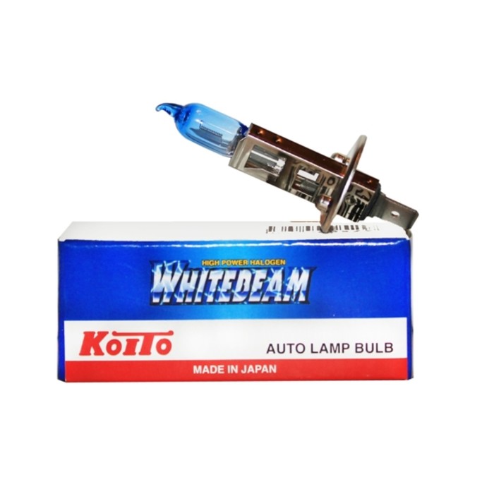 фото Лампа высокотемпературная koito whitebeam h1 12v 55w (100w) 4200k