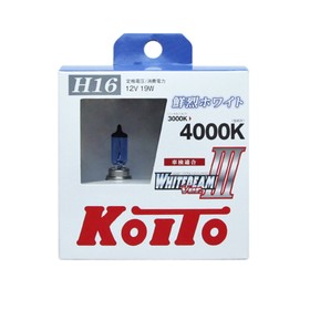 Лампа высокотемпературная Koito Whitebeam H16 12V 19W 4000K, 2шт. от Сима-ленд