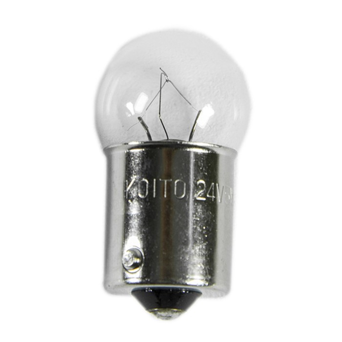 Лампа дополнительного освещения Koito, 24V 5W G18 R5W лампа дополнительного освещения koito 24v 21 5w s25 ece p21 5w