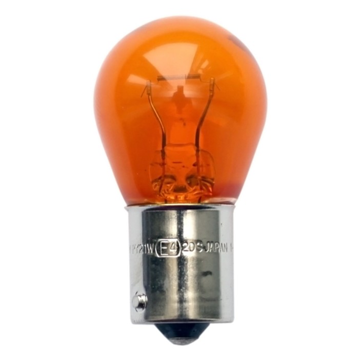 Лампа дополнительного освещения Koito, 12V 21W S25 (ECE) PY21W (оранжевый) лампа дополнительного освещения koito 12v 35w s25