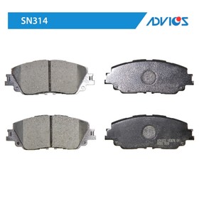 Дисковые тормозные колодки ADVICS SN314
