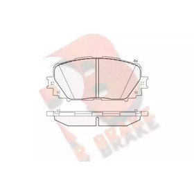 

Дисковые тормозные колодки R BRAKE RB1898
