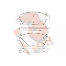 

Дисковые тормозные колодки R BRAKE RB1939