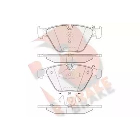 

Дисковые тормозные колодки R BRAKE RB1940