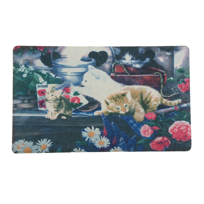 Коврик придверный "Котята"