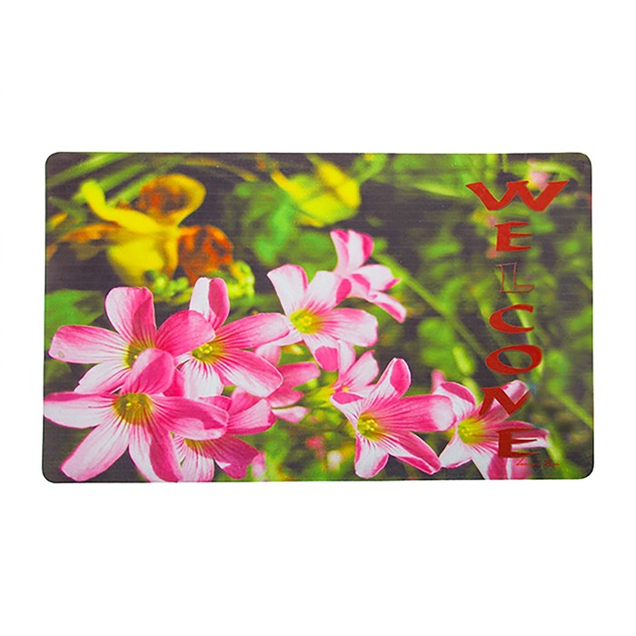 Коврик придверный "Букет"