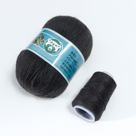 

Пряжа "Mink wool" 90% пух норки,10% полиамид 350м/50гр + нитки (814 омут)