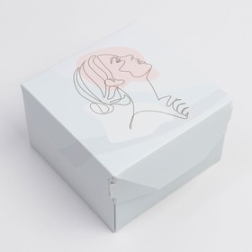 Коробка складная «Girl», 12 × 8 × 12 см Ош