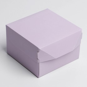 Коробка складная «Лавандовая», 12 × 8 × 12 см Ош