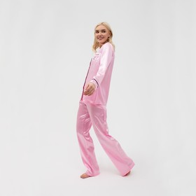 

Пижама женская (рубашка и брюки) KAFTAN Sparkle размер 44-46, цвет розовый