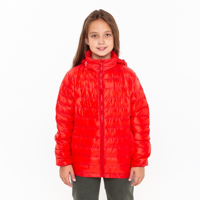 Куртка для девочки, цвет красный, рост 152 см бриджи для девочки цвет красный рост 152