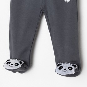 

Ползунки детские, цвет антрацит, рост 74 см