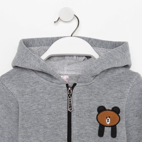 

Толстовка детская, цвет серый, рост 92 см