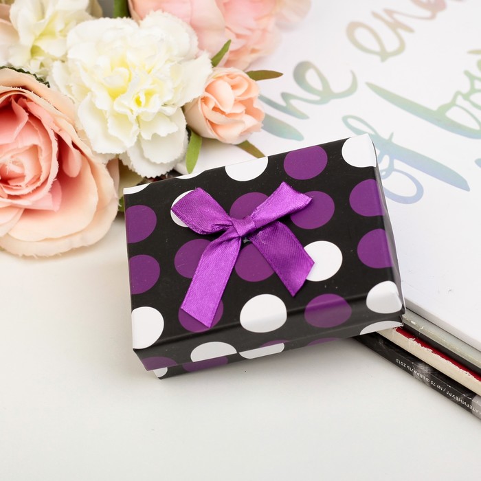 Коробка подарочная "Комплимент", 9 х 6,5 х 2,5 см