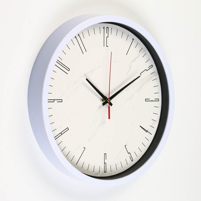 фото Часы настенные "классика", d-30 см, дискретный ход