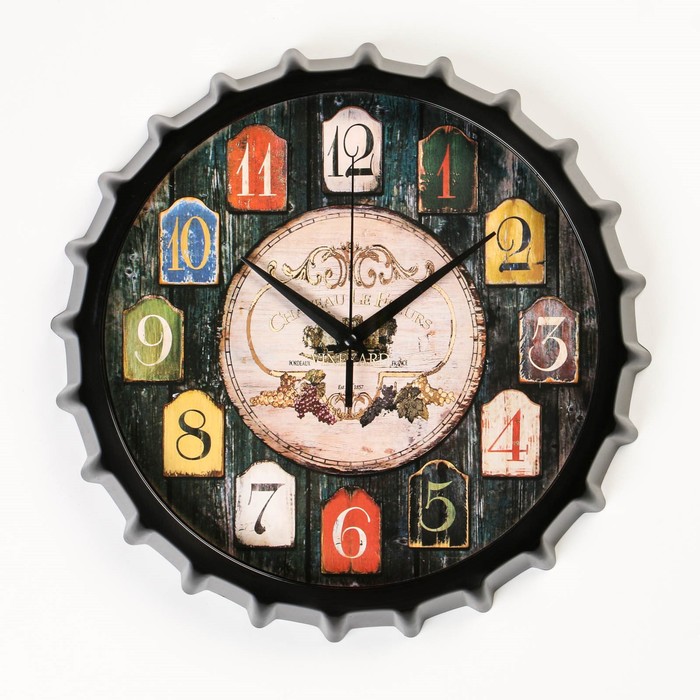 Часы настенные, серия: Интерьер, дискретный ход, d=33.5 см. АА часы настенные серия классика дискретный ход d 38 см аа