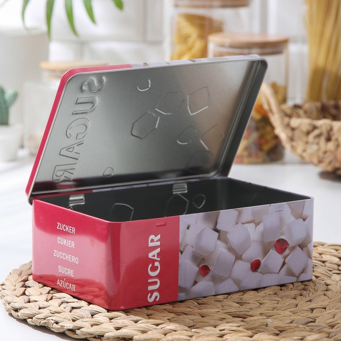 

Банка для сыпучих продуктов сахар «Кухня», 20×13×7 см