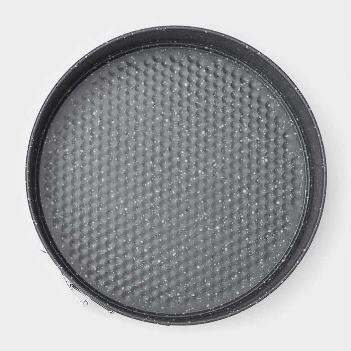 Форма для выпечки разъёмная с антипригарным покрытием «Элин Мрамор», 24×6,5 см