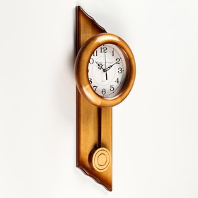 

Настенные часы, серия: Маятник, "Амадей", 51 х 12 х 6 см