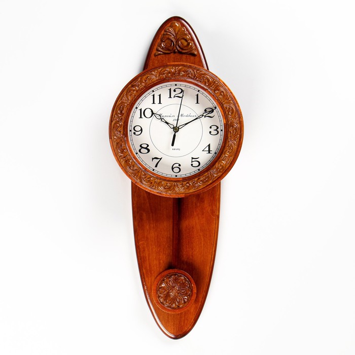 Настенные часы, с маятником "Ноктюрн", 48.5 х 19 х 7 см