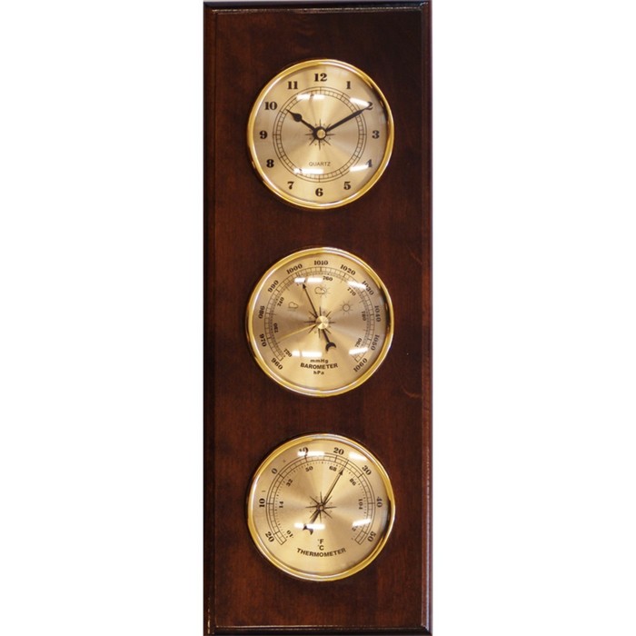 Настенные часы, серия: Интерьер, "Оксен", плавный ход, 13 х 42 х 1.5 см