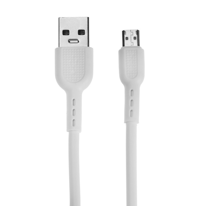 

Кабель Hoco X33, microUSB - USB, 4 А, 1 м, PVC оплетка, белый