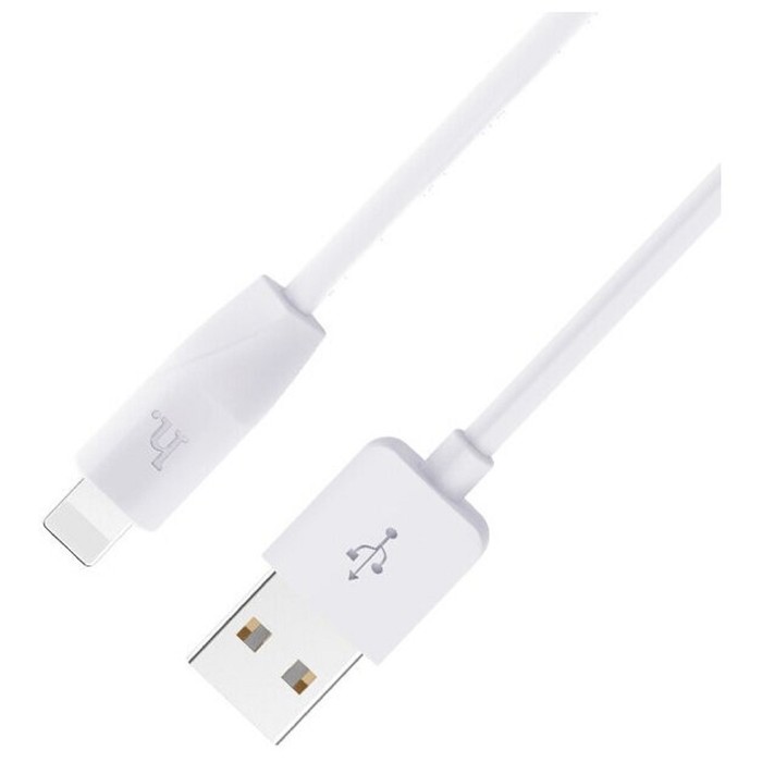 Кабель Hoco X1, Lightning - USB, 2.1 А, 3 м, белый