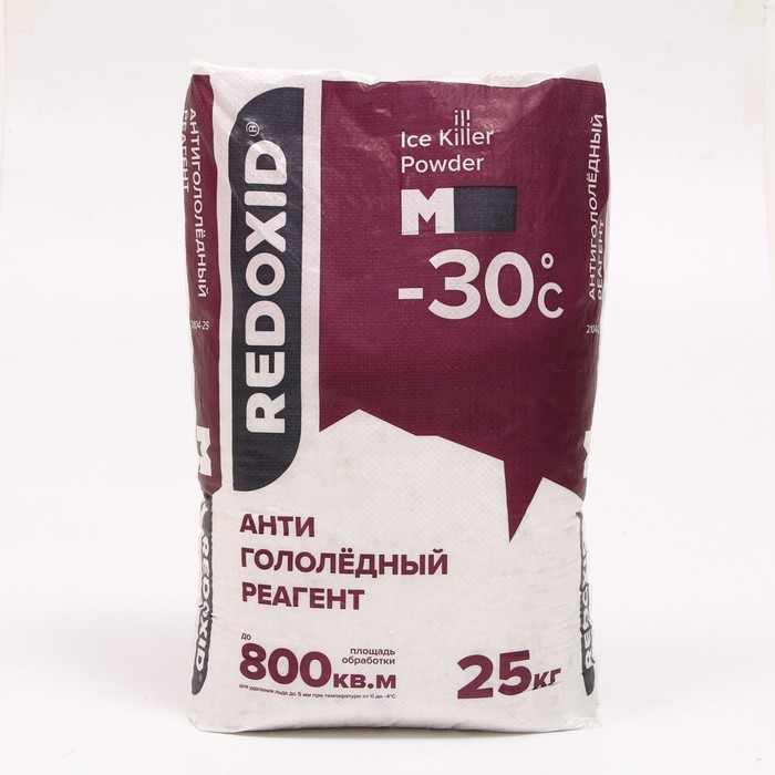 

Реагент Ice Killer Powder M, антигололёдный для t не ниже -30°С, на основе соли магния, 2