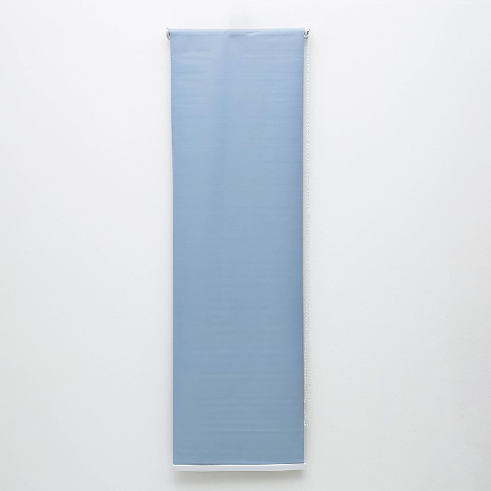 

Штора рулонная «Нега», блэкаут, 120×180 см, цвет серо-голубой
