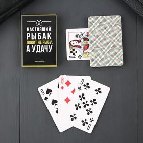 

Подарочный набор "Для клёвой рыбалки", карты, стопки 3шт