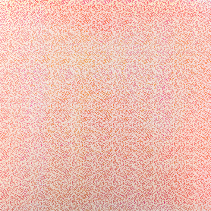 Бумага упаковочная перламутровая "Ажур", красный, 50 х 70 см