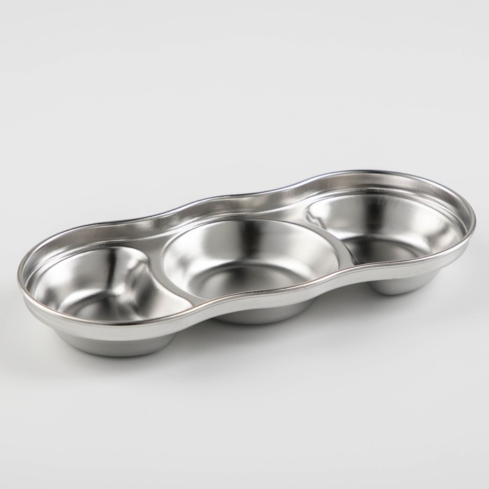 Подставка из нержавеющей стали для кухонных принадлежностей, 19,5×8,5×2,6, цвет серебряный подставка для кухонных принадлежностей circle 40 см цвет серебряный