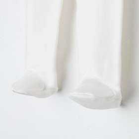 

Ползунки детские, цвет молочный/зайка, рост 62 см