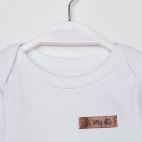 

Боди детское, цвет белый, рост 62 см