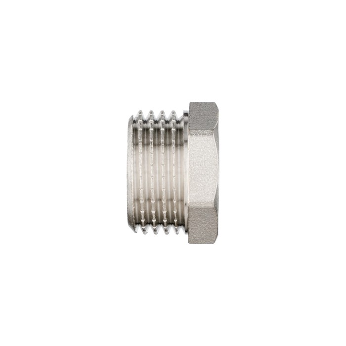 

Футорка Valogin V&G-206102, 1/2" х 1/4", наружная/внутренняя резьба, никелированная латунь