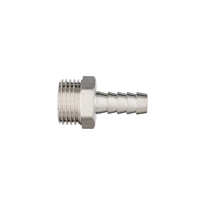 

Штуцер Valogin V&G-213101, 1/2" х 10 мм, наружная резьба, никелированная латунь