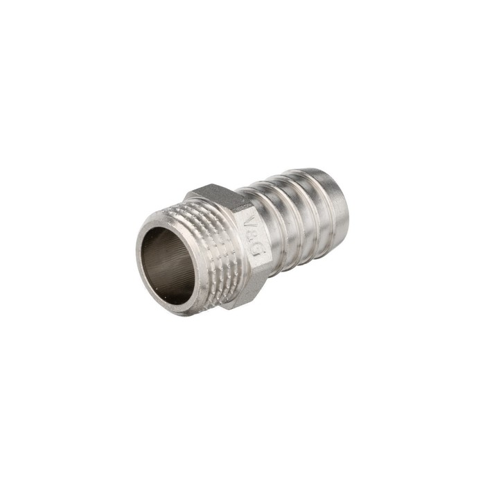 

Штуцер Valogin V&G-213105, 1/2" х 18 мм, наружная резьба, никелированная латунь