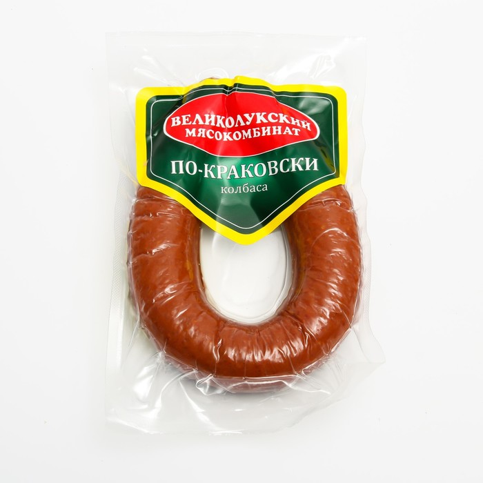 

Колбаса полукопченая По-краковски 300г ТМ Великие Луки